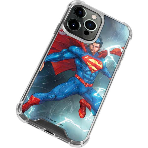 DC Comics Superman Secret and Lies #2 Cover New 52 iPhone 14 Pro Clear Case